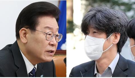 이재명 더불어민주당 대표(왼쪽)와 남욱 변호사(오른쪽)