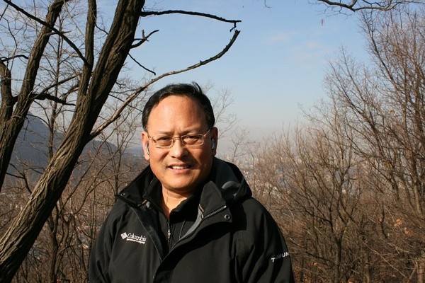 ▲ 2008년 1월, 끼사랑 산악회 우면산 등산에 함께한 유영호 감독