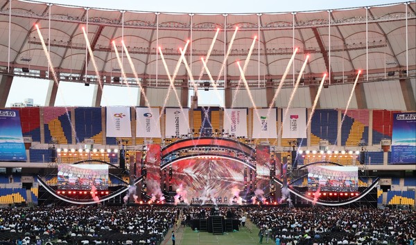 27일(토) 부산아시아드주경기장에서 열린 '제 29회 드림콘서트' 모습