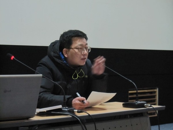 2013년 1월 27일, 제26회 이소룡세미나에서 김병학 씨